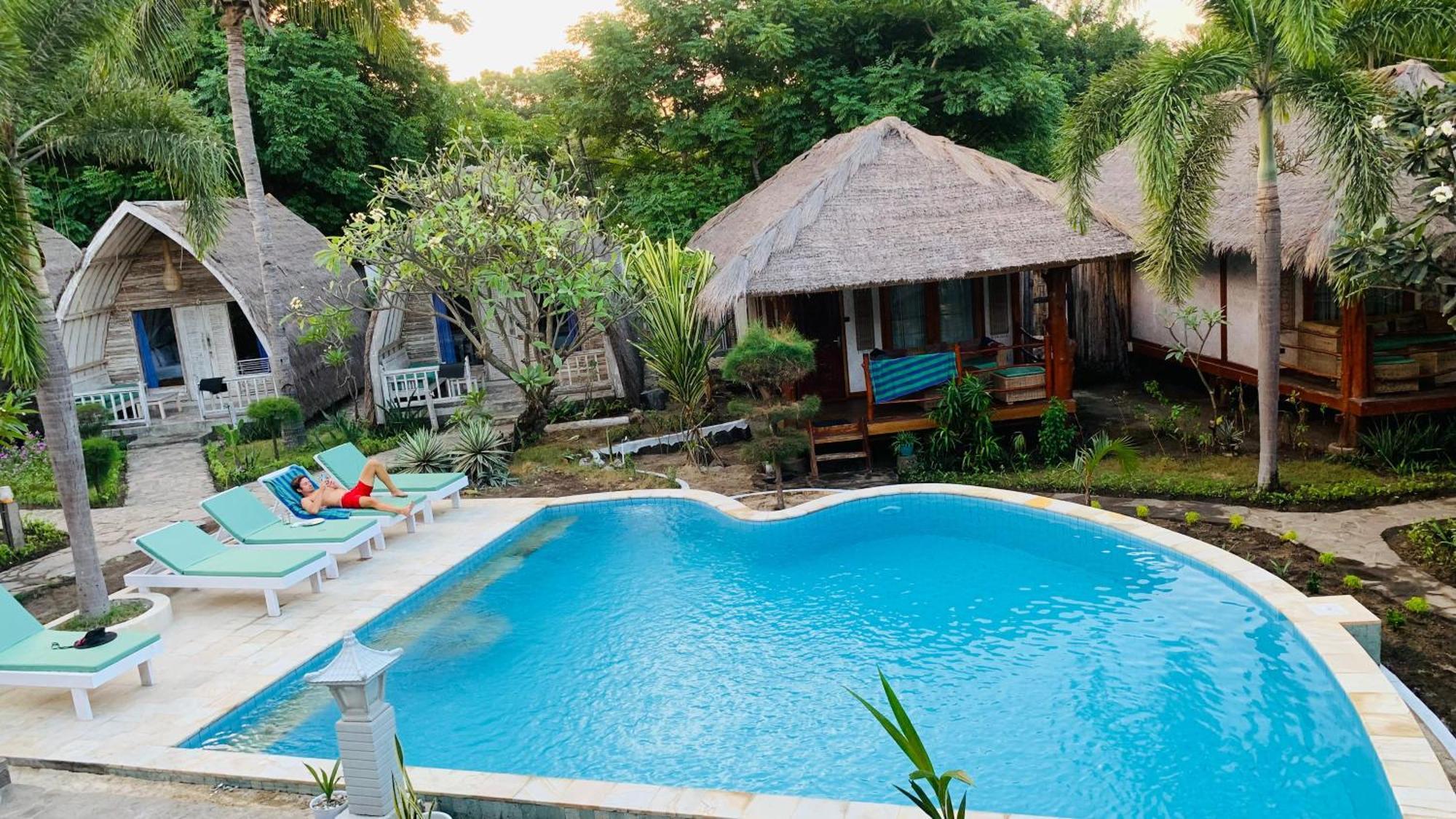Biba Beach Village Gili Islands Exterior photo