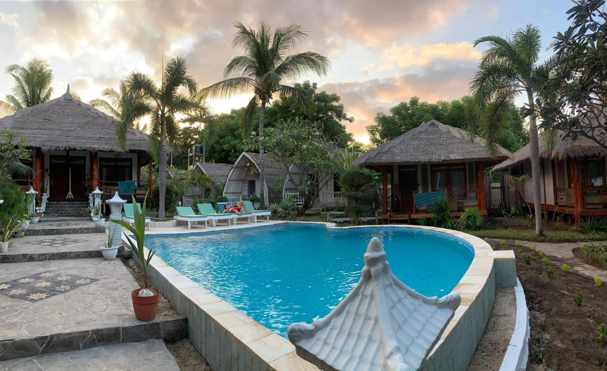 Biba Beach Village Gili Islands Exterior photo