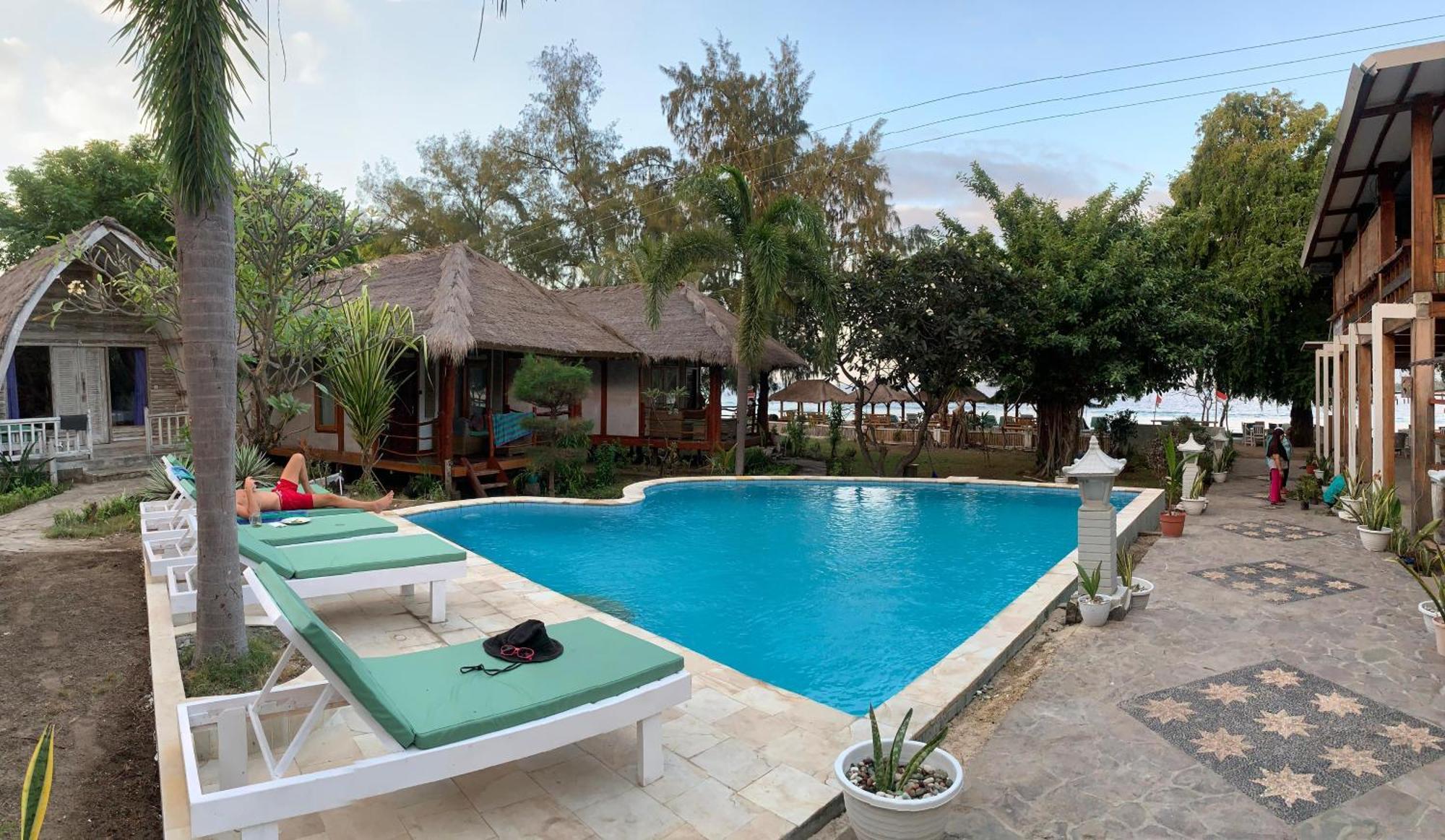 Biba Beach Village Gili Islands Exterior photo