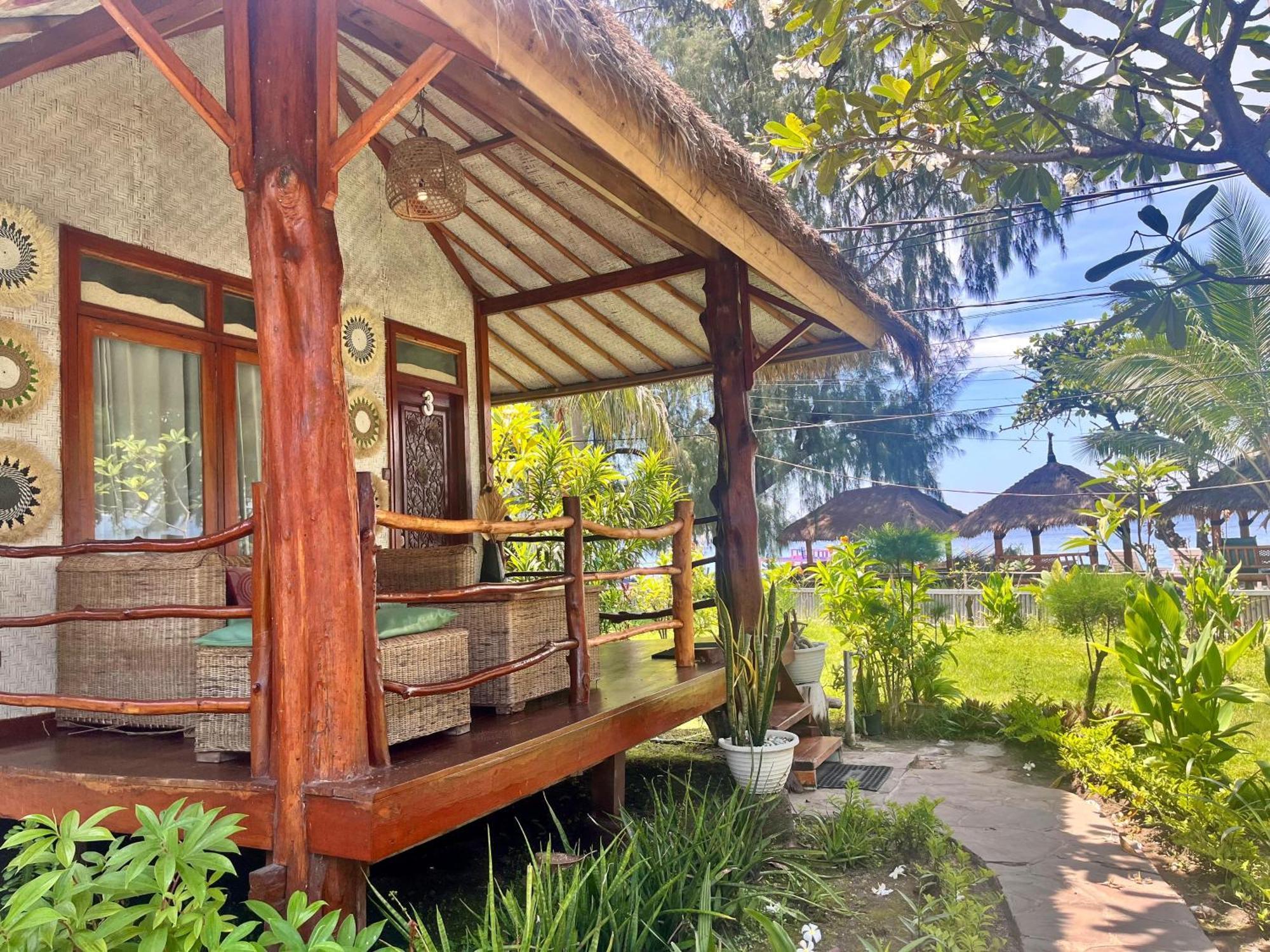 Biba Beach Village Gili Islands Exterior photo
