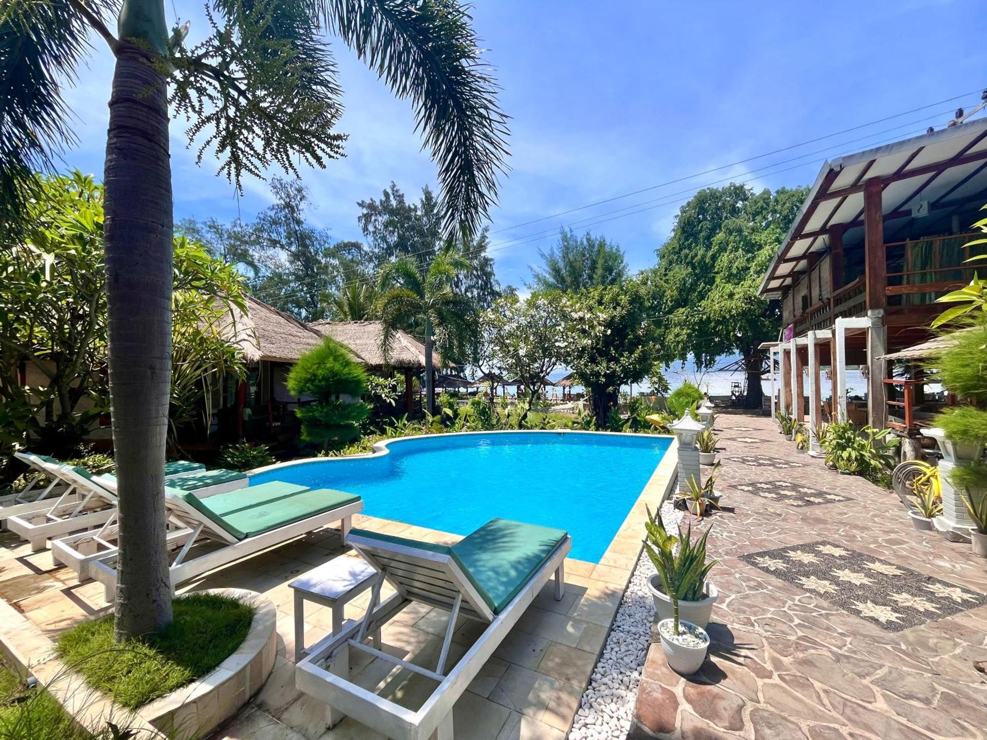 Biba Beach Village Gili Islands Exterior photo