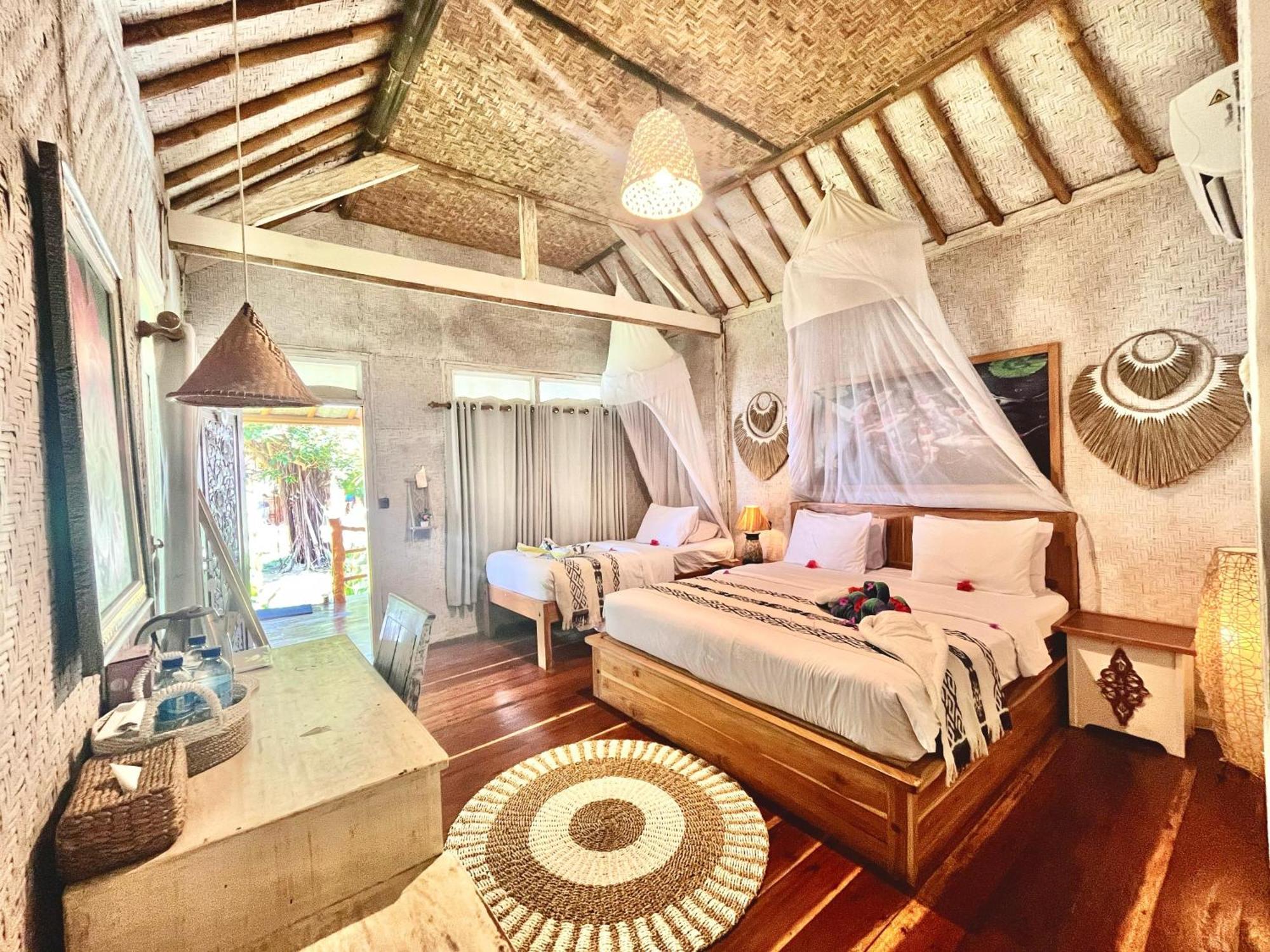 Biba Beach Village Gili Islands Exterior photo